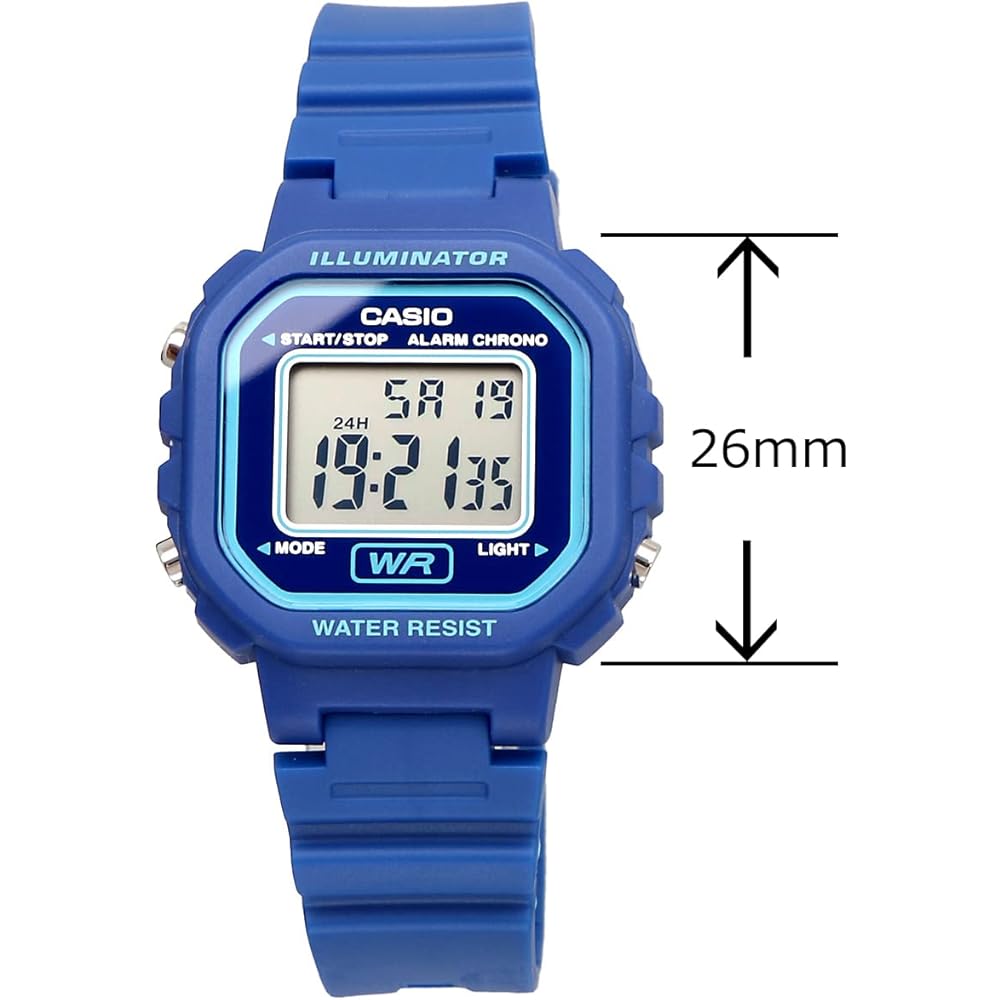 Casio Chupacasi LA-20WH-2A Digital Watch Blue for Women Girls Kids