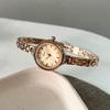 Light Luxury Metal Linked List, Simple Small Dial, High-End Women'S Quartz Watch