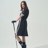 Blu Dot Windbreaker Short Sleeve Dress Open Bk