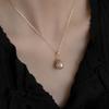 Simple Choker Pearl Necklace Light Luxury Versatile Exquisite Niche High-End Collarbone Chain