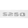 ABS Car Stickers Tail Box Letters Emblem for Mercedes Benz S55 S63 S200 S220 S250 S260 S300 S320 S350 Rear Trunk Badge Decals DY6