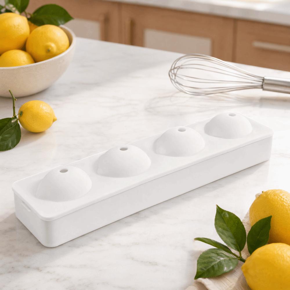 4-Cavity Cake Mold Silicone Dessert Baking Mold Durable Silicone Mousse Mold Dessert Making