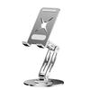 Heavy Duty Metal Tablets Phone Mount Featuring 360 Swivels Rotations And AntiSlip Base For Stable Positioning