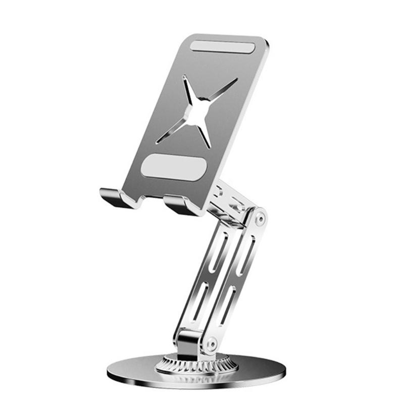 

Heavy Duty Metal Tablets Phone Mount Featuring 360 Swivels Rotations And AntiSlip Base For Stable Positioning 1