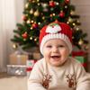 Fall And Winter Baby Knitted Hat, Christmas Children's Warm Wool Hat, Hat For Protecting Baby's Fontanel