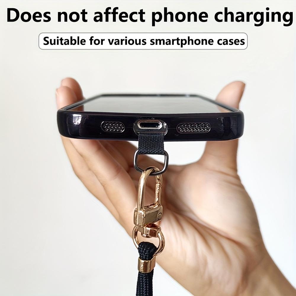 Adjustable Phone Lanyard, Anti-Drop Phone Strap for Travel, Long Adjustable Neck Strap, Functional Crossbody Phone Strap, Durable