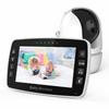 4.3-inch Wireless Baby Monitor with PTZ Rotation, Room Temperature Detection, Two-way Talk & Lullaby