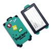 New Soft Rubber Luggage Tag Anti-lost Writing Logistics Identification Boarding Pass Suitcase Name Tag Silicone Luggage Tag