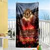 Manchester Personalized Name Beach Towel Quick-Dry Soft Microfiber Ideal for Travel Outdoor Swim Pool Yoga Surf Camping Hiking Gym Gift Holiday