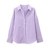 Kaslead New Arrival Women's Fashion Style Fashion Casual Minimalist Basic Poplin Shirt 4387096