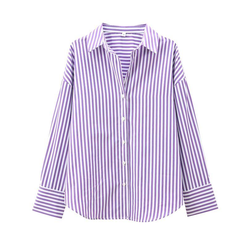 Kaslead New Arrival Women's Fashion Style Fashion Casual Minimalist Basic Poplin Shirt 4387096