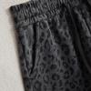 Women's Leopard Print Drawstring Elastic Waist Casual Pants