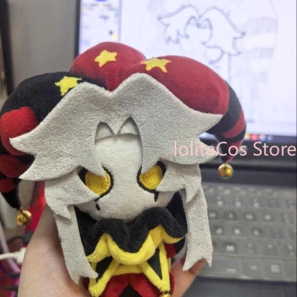 10cm La Circo degli Orrori Pierrot Peluche Portachiavi Carino Decorazione Borsa Soffice Regalo di Compleanno Ragazza Ciondolo Collezione Fan Anime Natale