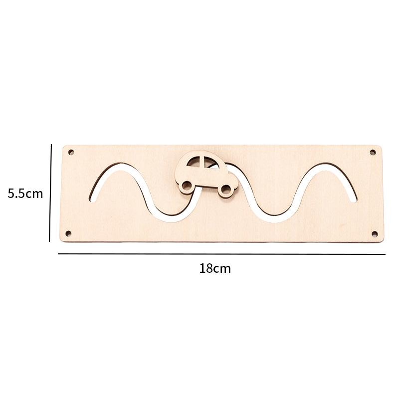 

Монтессори Бизиборд Аксессуары Деревянная Игрушка Комбинация Сопоставление Дверной Звонок Шестерня Графика Обучающая Игрушка Образование Тренировочная Игрушка