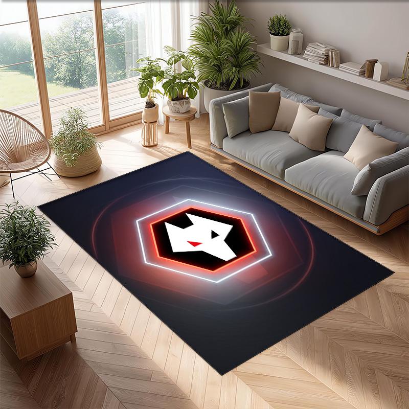 Wolverhampton Wanderers Football Print Crystal Velvet Rug, Comfortable Water Absorbent Non Slip Indoor Floor Carpet