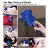 Elastic Teeth Silicone Bath Massager Soft Silicone Bristle Dog Grooming Comb  Pet Skin Massage