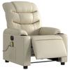 VidaXL Electric Reclining Massage Armchair, Relaxation Chair with Backrest, Seat with Armrests Living Room, Modern, 3206593