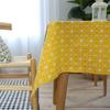 Rectangle Tablecloth Cotton Linen Tablecloth Dining Table Cover For Kitchen Home Decor