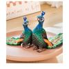 28-35cm Kawaii Simulation Peacock Plush Toys Cute Stuffed Animal Peacock Soft Doll Children Toy Lovely Home Birthday Decor Gifts