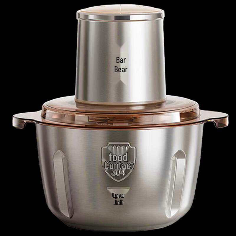 Bear 2L 316 Stainless Steel Electric Meat Grinder CN plug (adapter included)