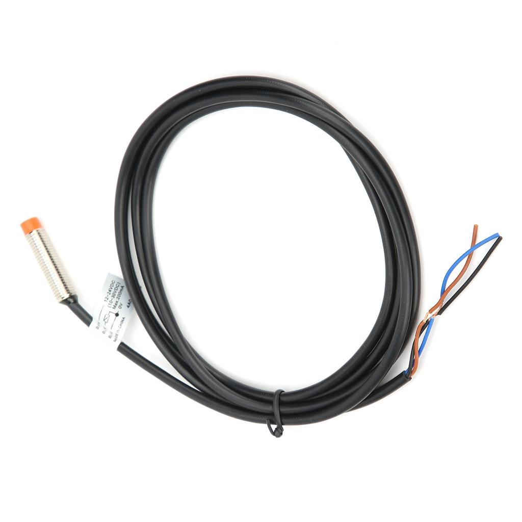 BERM-Näherungsschalter, nicht eingebettet 3?Kabel PNP NO Wasserdichter Sensor DC12?24 V PR08?2DP