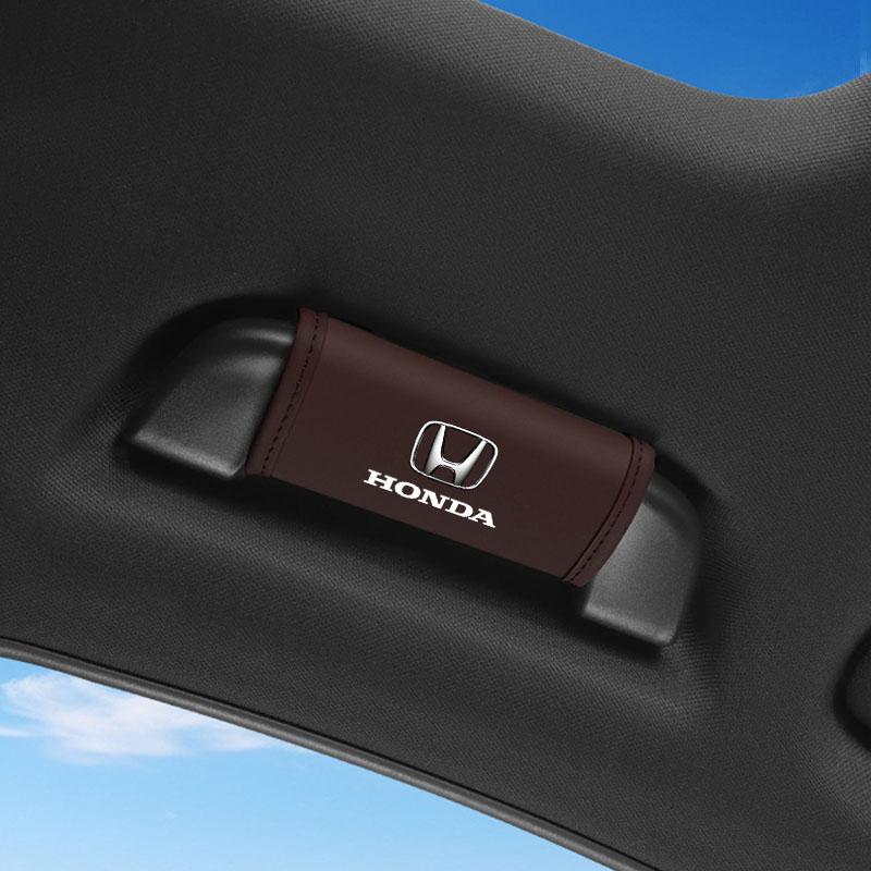 Car Interior Roof Handle Protection Cover Auto Door Pull Hand Brake Handle For Honda Fit Mugen Insight Type VTEC Vezel SiPilot Fit XRV CRV HRV Dio