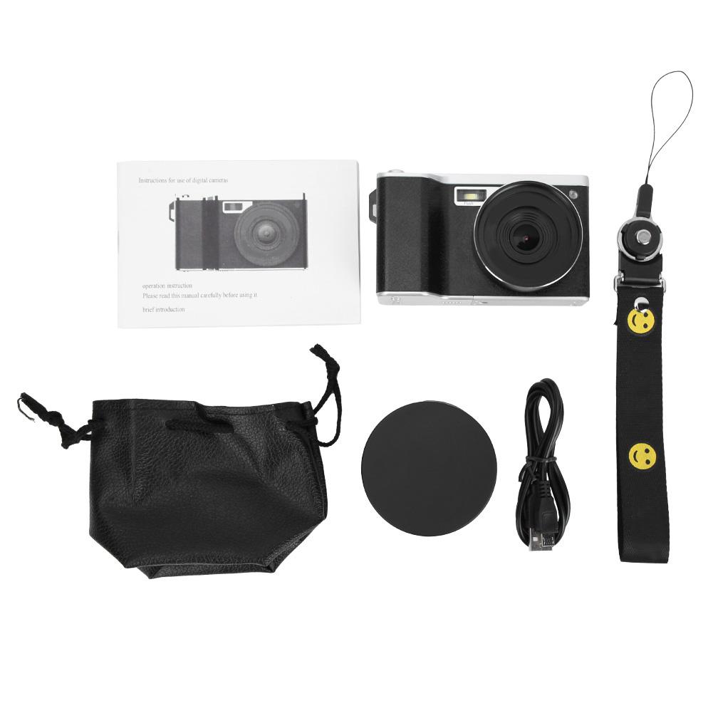 

4K 24MP FHD 1080P IPS Touch Screen Wide Angle Lens Digital Camera 8X Digital Zoom