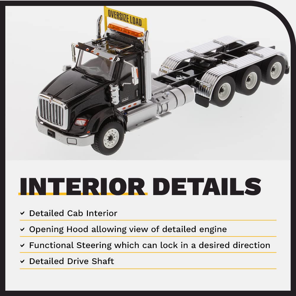International HX620 Truck X 1/50 (8 6) (Metallic Black)