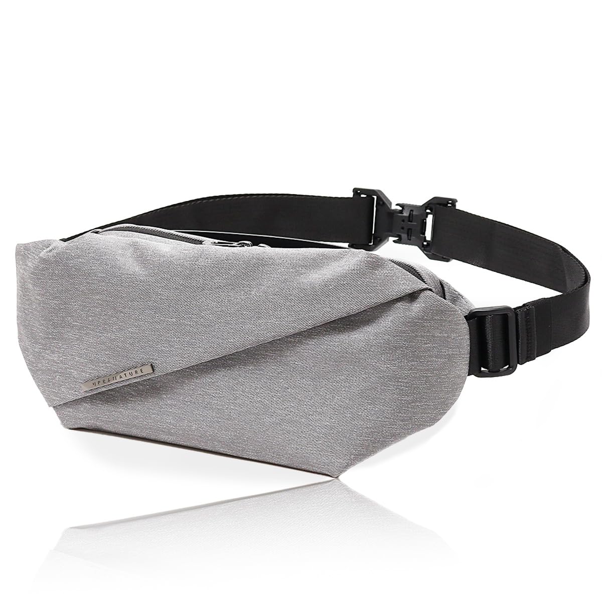 

Сумка-слінг R0 URBANATURE Нагрудна сумка Сумка через плече Водовідштовхувальна Метеоритний сірий [NIID]