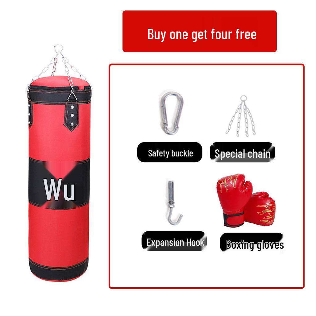 Hanging Oxford Cloth Canvas Punching Bag for Adults - Thickened for Gym and Sanda Training