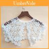 Womens Lace Collared Neckpiece With Floral Pattern For Summer Fashion Accessory