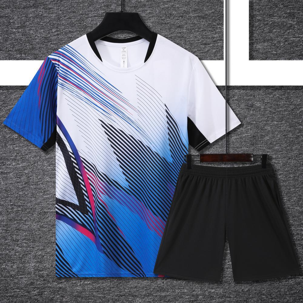 Lightweight Moisture-Wicking Breathable Short-Sleeve T-Shirt for Ping Pong, Badminton, Tennis, Volleyball - Free Shipping, In Stock