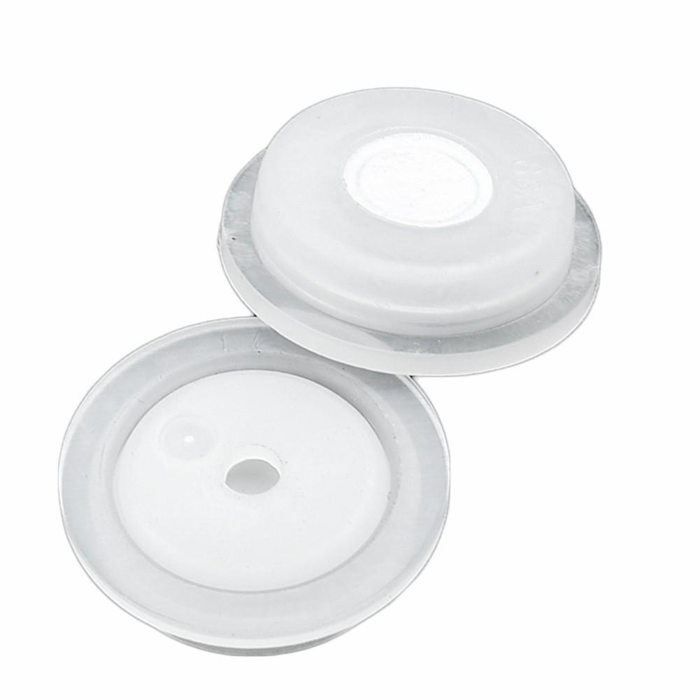 50Pcs Degassing Valves PE Silicone Filter Exhaust Cup Cover Coffee Bag
