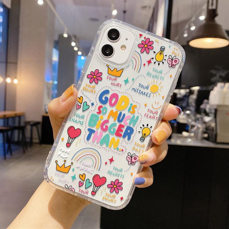 Cute Kawaii Cat Dog Sticker Phone Case for iPhone 17 16 15 14 13 12 11 Pro Max Plus Korean Style Shockproof Clear Soft TPU Cover