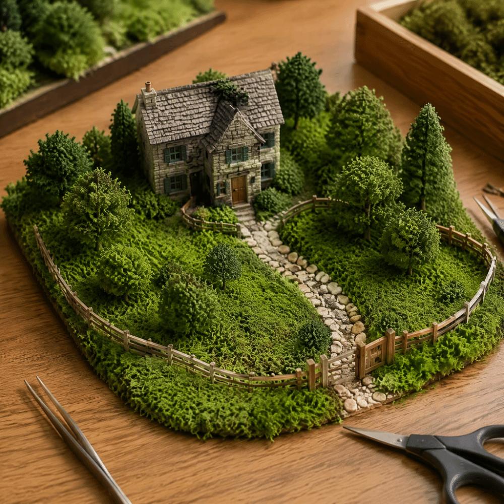 10*120cm  20*120cm Micro-landscape Model Lawn Scenery Making Model Moss  Fairy Garden Decoration