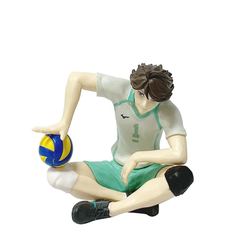Anime Haikyu!! Kintarou Kageyama Akaashi Keiji Toru Oikawa Action Figure Toys no box