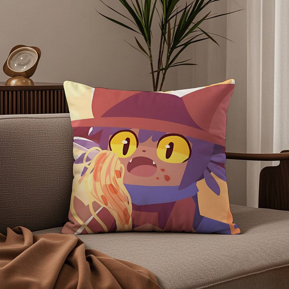Game One S-Shot N-Nikos Anime Pillow Case Good Print Pillowcase Living Room Sofa Cushion Cover Bedroom Room Decor