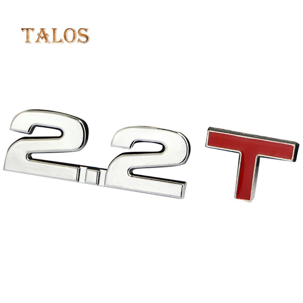 

3D Металл 1,6 1,8 2,0 3,0 T Логотип Эмблема Значок Стайлинг Автомобиля Наклейки Наклейки Декор Автомобильные Аксессуары one size