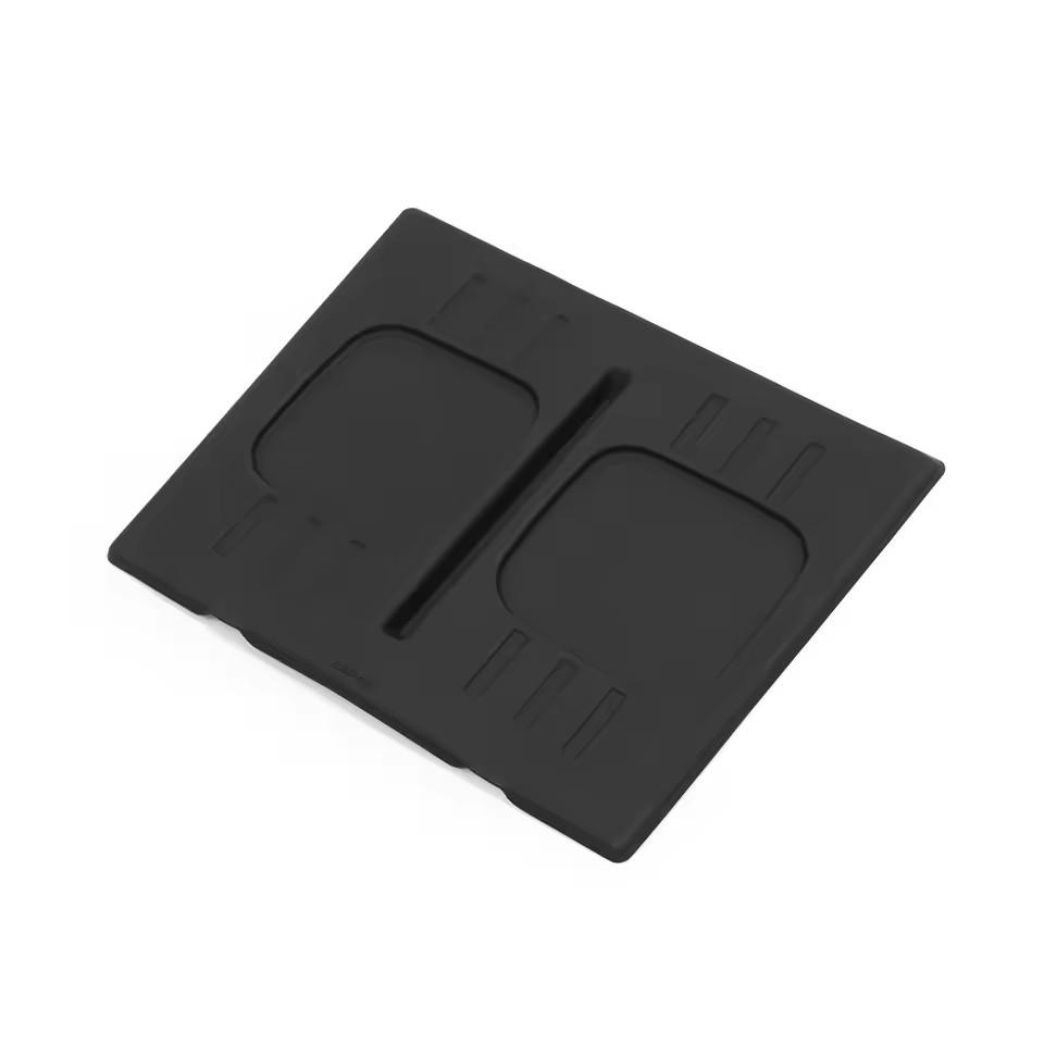 for Hyundai Santa Fe 2025-2025 Center Console Wireless Charger Mat Anti-Slip Silicone Pad Car Interior Accessories
