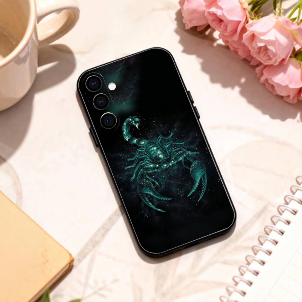 C-Cool S-Scorpion  phone Case For Samsung Galaxy A73,A72,A71,A70,A53,A52,A51,Others Soft Black Shell