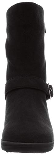 Madras Walk Non-Slip Boots with 3cm Heel, 4E, Gore-Tex, MWL2108, Black, Size 22.5cm