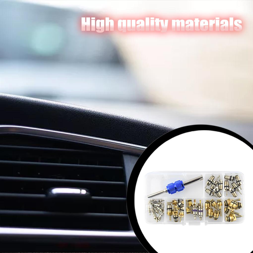 Air Conditioning Valve Core Kit - Durable For Car Tuning Convenient Easy To Install Tuning Car Accessories Car Products