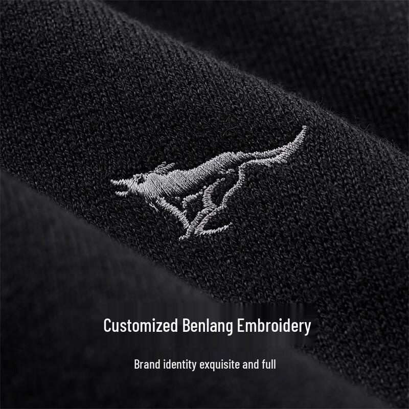 Septwolves Men's Cashmere Blend Wool Sweater