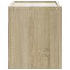 Wall Mounted Nightstand Sonoma Oak 45 X 30 X 35 Cm