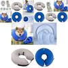 Comfortable Elizabethan Dog Collar Inflatable Protective Neck Cone For Pets In Pvc