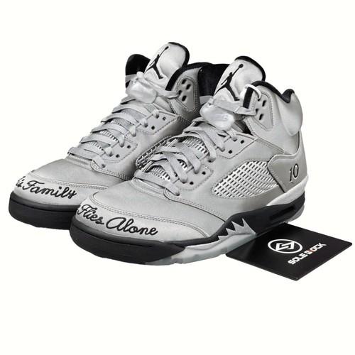 

Air Jordan 5 Retro Wings 10-летняя юбилейная модель IO2038-001(Прямая ссылка) EU 001 серебряный