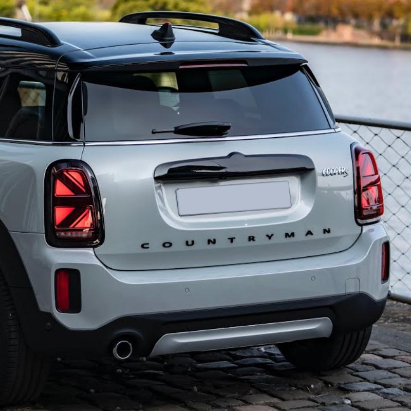 Countryman Clubman Metal Car Sticker Emblem Lettering Rear Badge Trunk Body Decal For MINI Cooper John Cooper Works Accessories