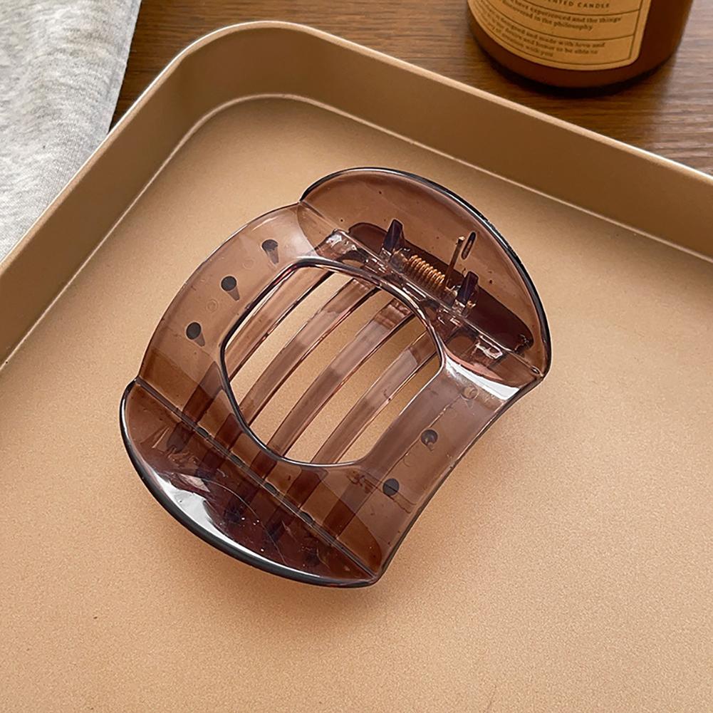 Pinza para el pelo retro con diseño de carey, elegante y sencilla, antideslizante, accesorio para el pelo para mujer.