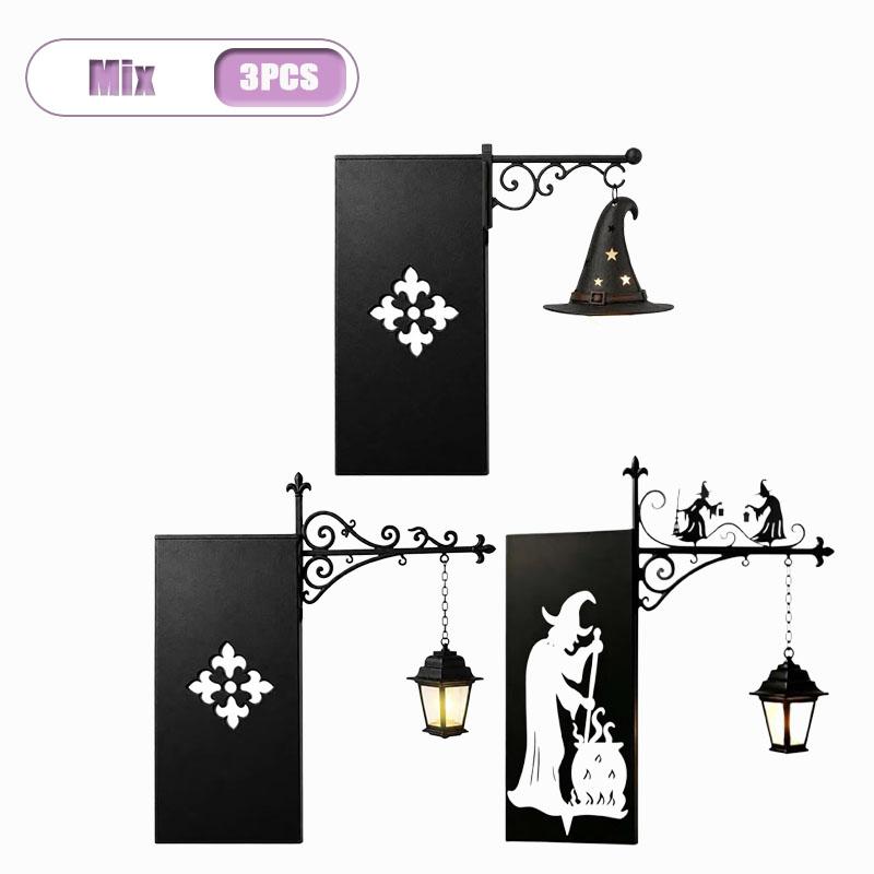 1-5PCS Ghost Bookshelf Lantern Vintage Mini Reading Lamp Resin Hanging Shelf Light for Library Cozy Halloween Display