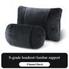 S-Class Car Headrests High-End Feel Neck Protection Winter Flannel Lumbar Cushions Soft Comfortable Car Seat Accessories